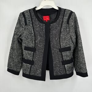 Narciso Rodriguez Design Nation Womens Jacket Size S Wool‎ Blend Tweed Blazer